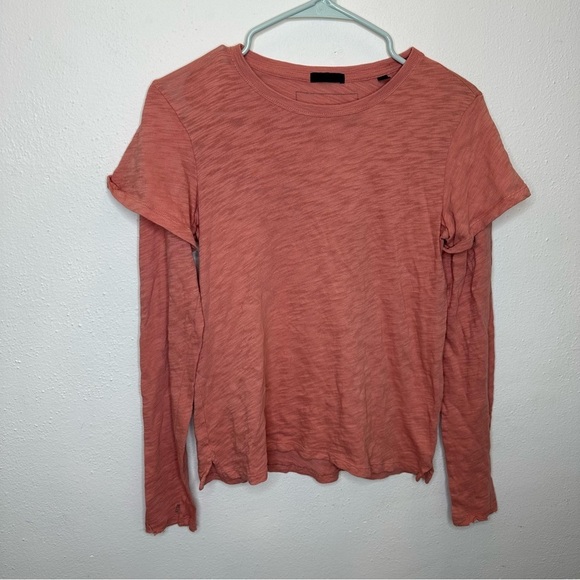 ATM Anthony Thomas Melillo Salmon Blouse Size Small - Picture 1 of 11
